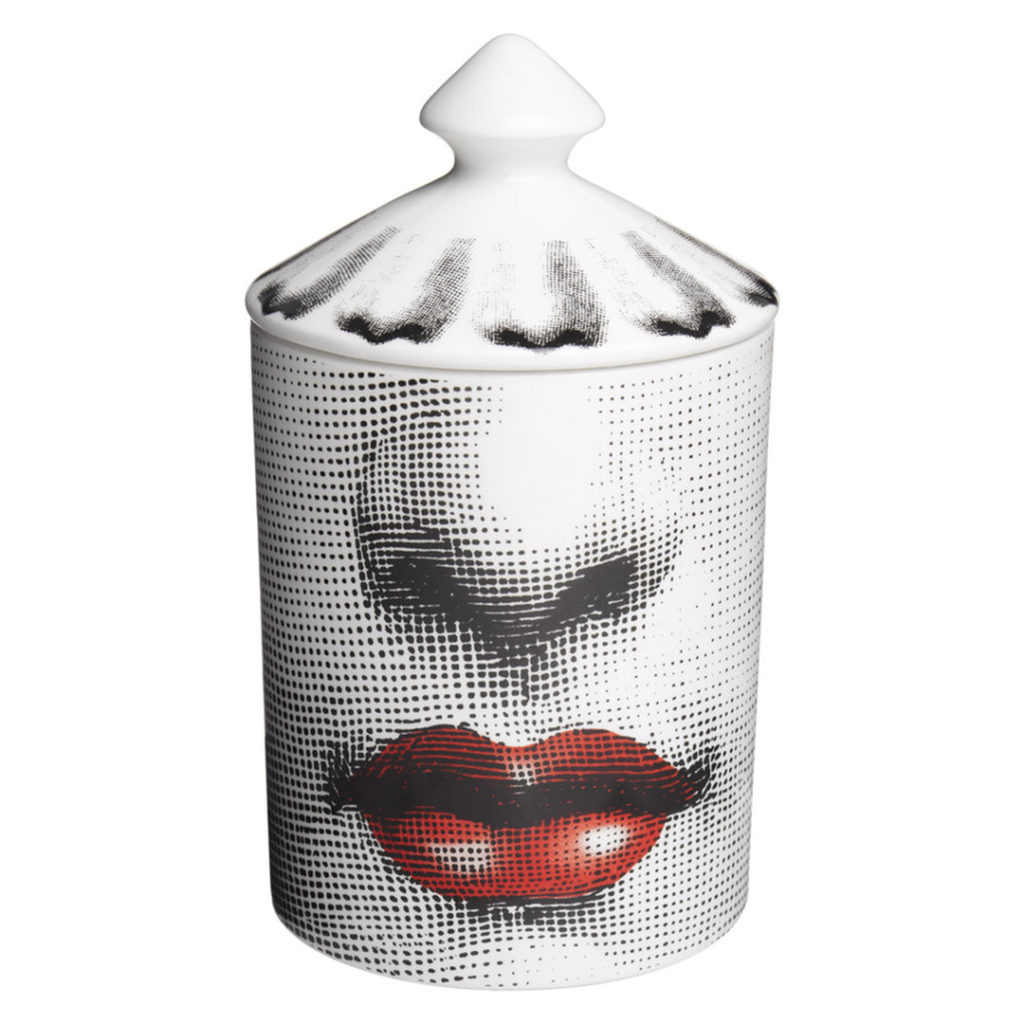 enroute fornasetti bacio candle