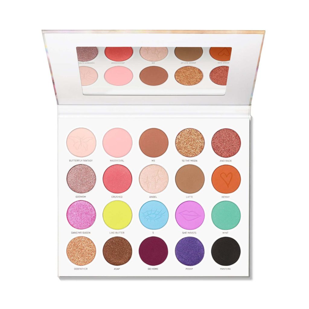 en-route morphe eyeshadow palette maddie zeigler