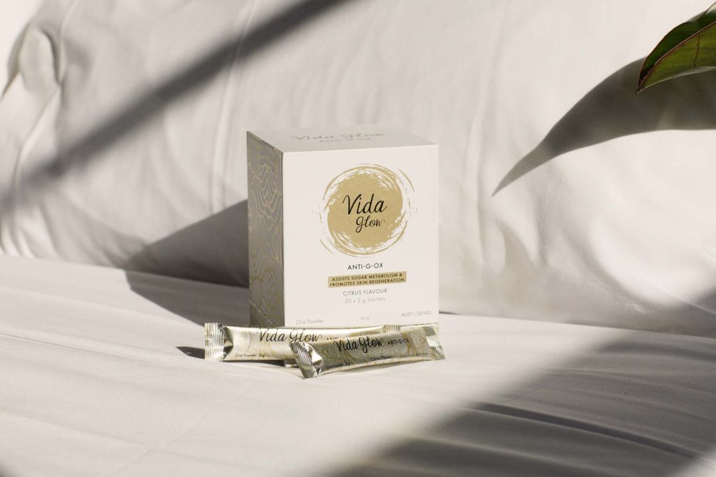 vida glow collagen supplement en-route