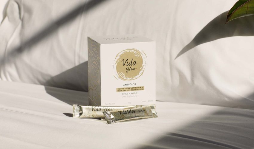 vida glow collagen supplement en-route