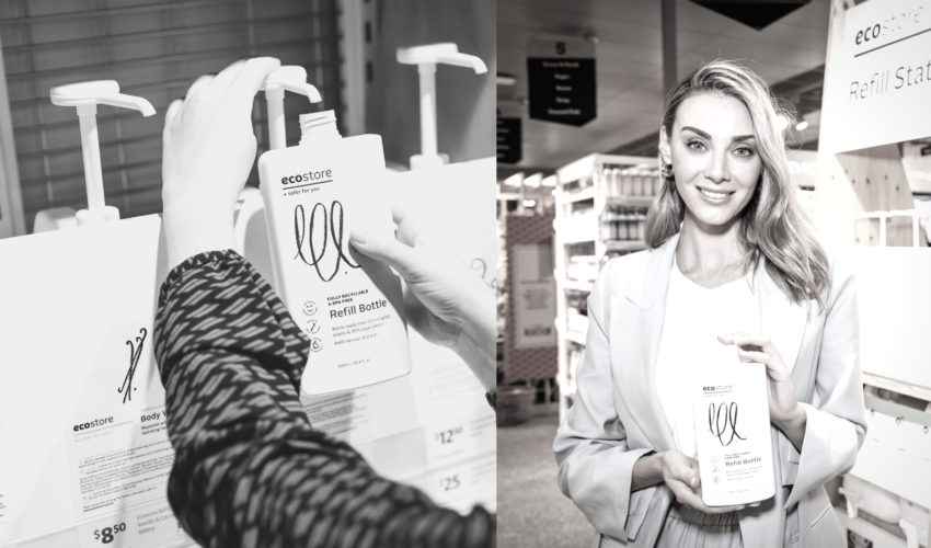 ecostore refill station trial Coles Local Chatswood store