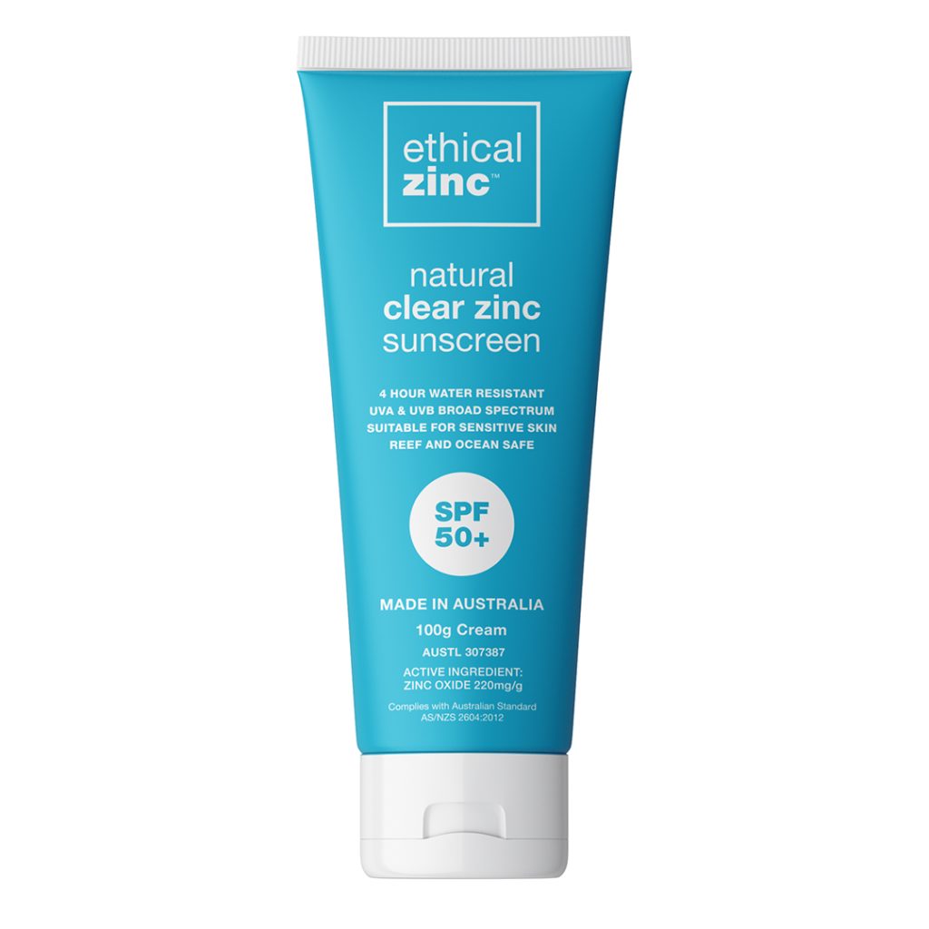 ethical zinc natural sunscreen