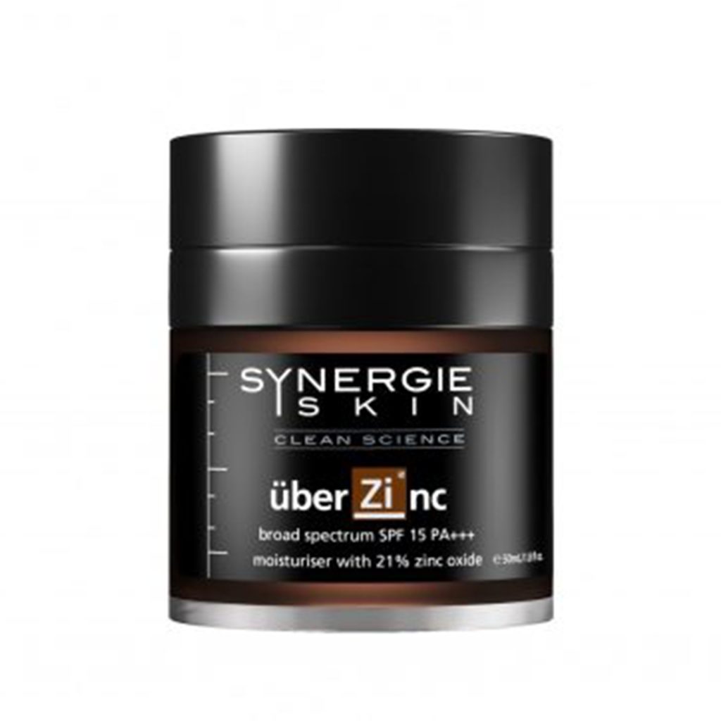 synergie skin uber zinc sunscreen