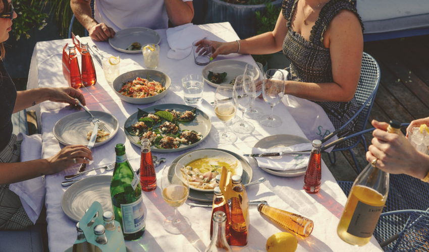 En-Route Dinner Parties Are Back