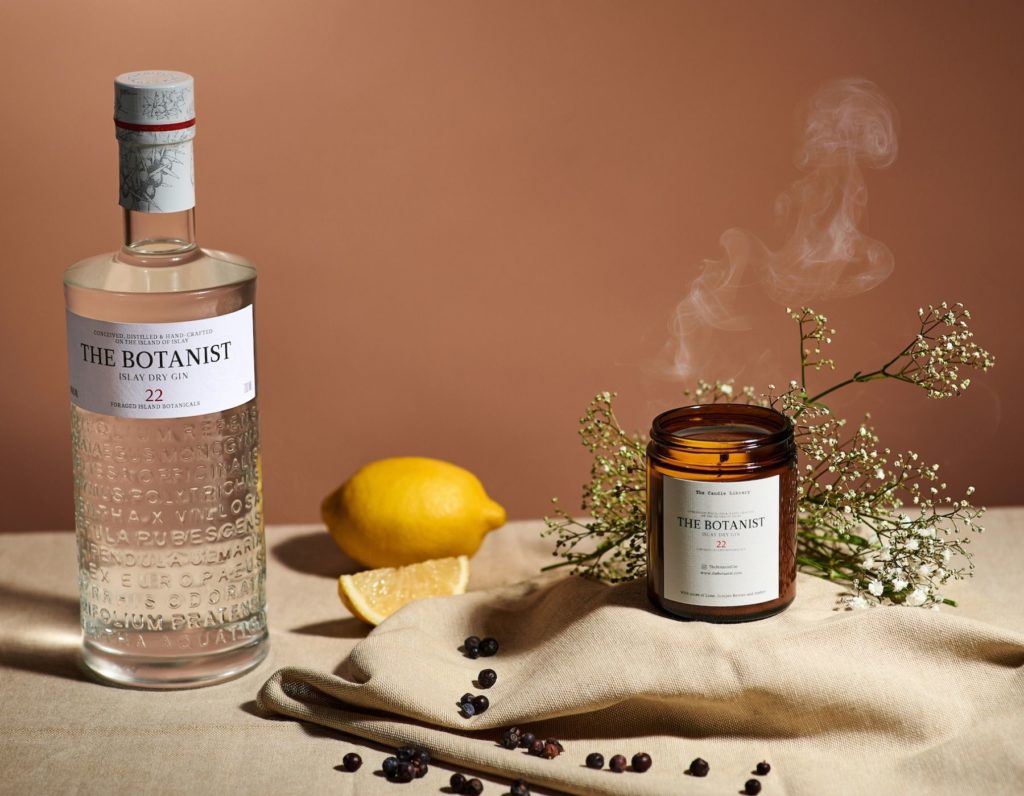 the-botanist-gin-candle-enroute